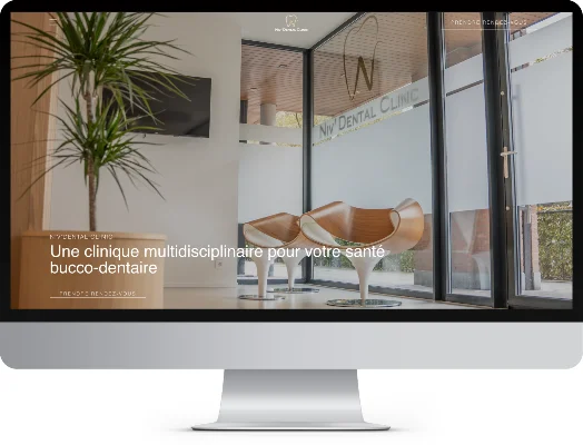 Site internet Niv'Dental Clinic